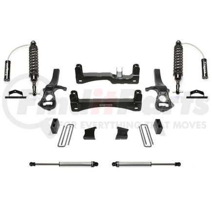 K1151DL by FABTECH - Performance Lift System w/Shocks; 6 in. Lift; w/Front Dirt Logic 2.5 Resi Coilovers; Rear Dirt Logic 2.25 Shocks;