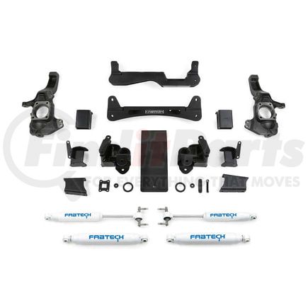 K1161 by FABTECH - Performance Lift System w/Shocks; 6 in. Lift; For PN[FTS21277/FTS21278/FTS21280/FTS7358/FTS7240];