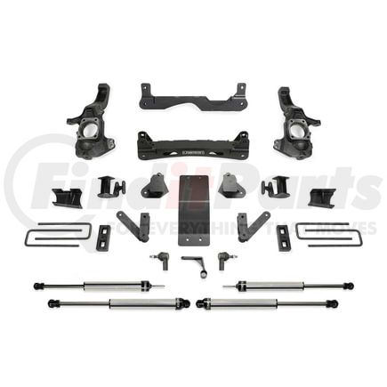 K1200DL by FABTECH - Performance Lift System w/Shocks; 4 in. Lift; w/Dirt Logic 2.25 Shocks;