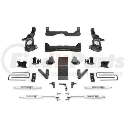 K1200 by FABTECH - Performance Lift System w/Shocks; 4 in. Lift;