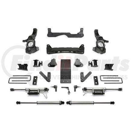 K1201DL by FABTECH - Performance Lift System w/Shocks; 4 in. Lift; w/Dirt Logic 2.25 Resi Shocks;