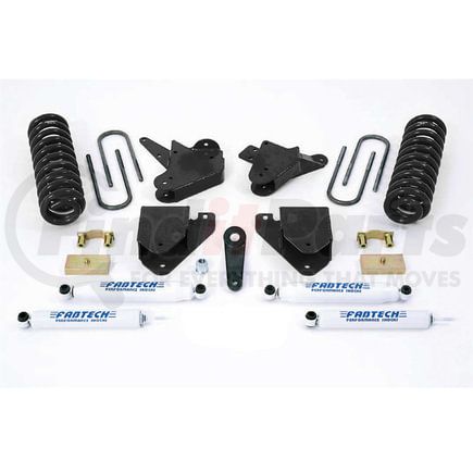 K2097 by FABTECH - Basic Lift System w/Shocks; w/Performance Shocks; 6 in. Lift;