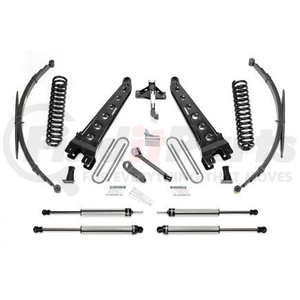 K2128DL by FABTECH - Radius Arm Lift System; w/DLSS Shocks; 8 in. Lift;
