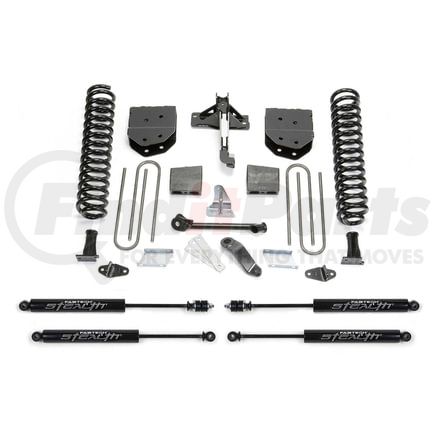 K2130M by FABTECH - Basic Lift System w/Shocks; w/Stealth Monotube Shocks; 6 in. Lift;