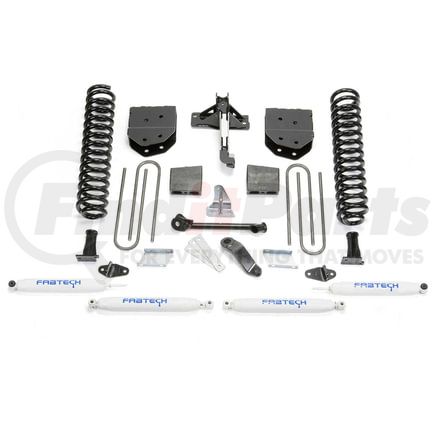 K2130 by FABTECH - Basic Lift System w/Shocks; w/Performance Shocks; 6 in. Lift;