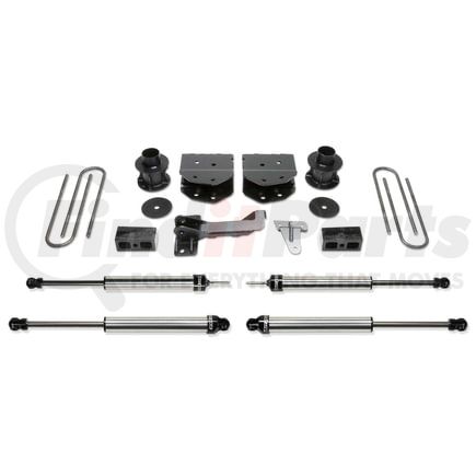 K2160DL by FABTECH - Budget Lift System w/Shock; w/DLSS Shocks; 4 in. Lift;