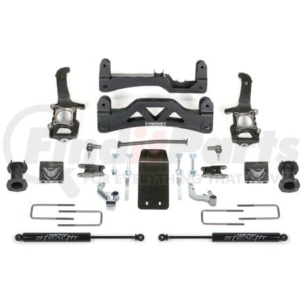 K2190M by FABTECH - Basic Lift System w/Shocks; w/Stealth Monotube Shocks; GEN II w/Performance Shocks;