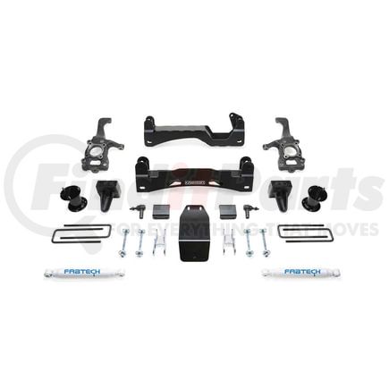 K2194 by FABTECH - Basic Lift System w/Shocks; w/Performance Shocks; 6 in. Lift;