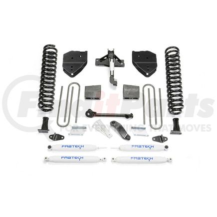 K2214 by FABTECH - Basic Lift System w/Shocks; 4 in. Lift; Incl. Performance Shocks;