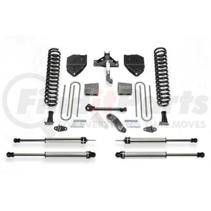K2214DL by FABTECH - Basic Lift System w/Shocks; 4 in. Lift; Incl. Dirt Logic Shocks;