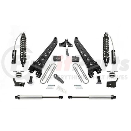 K2243DL by FABTECH - Radius Arm Lift System; 6 in. Lift; w/Front Dirt Logic 2.5 Resi Coilovers And Rear Dirt Logic 2.25 Shocks;