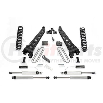 K2293DL by FABTECH - Radius Arm Lift System; 6 in. Lift; Incl. Front Dirt Logic 2.25 Resi Shocks and Rear Dirt Logic 2.25 Shocks;