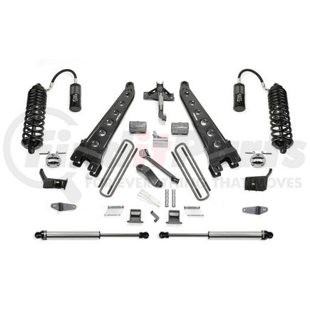 K2287DL by FABTECH - Radius Arm Lift System; For 6 in. Lift; Incl. Front DL 4.0 Resi Coilovers/Rear DL 2.25 Shocks;