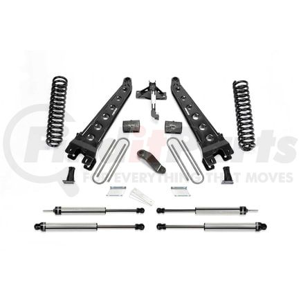 K2335DL by FABTECH - Radius Arm Lift System; 6 in. Lift; w/Coils And DL Shocks;