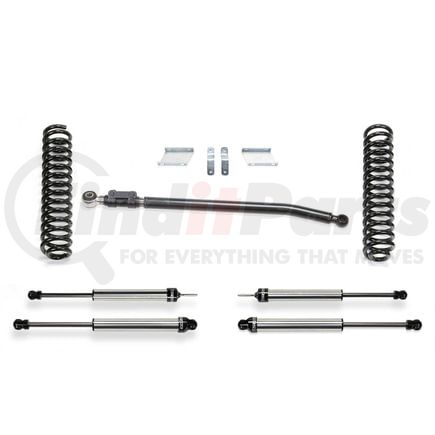 K2376DL by FABTECH - Basic Lift System w/Shocks; 2.5 in. Lift; w/Dirt Logic Shocks;