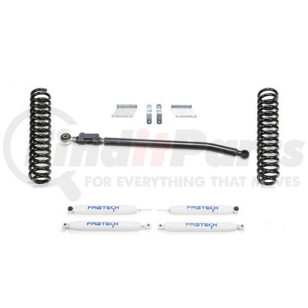 K2376 by FABTECH - Basic Lift System w/Shocks; 2.5 in. Lift; w/Performance Shocks;
