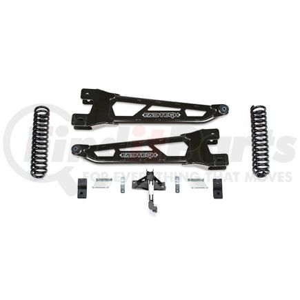 K2400 by FABTECH - 2.5' RADIUS ARM KIT W/SHK EXT 2023-