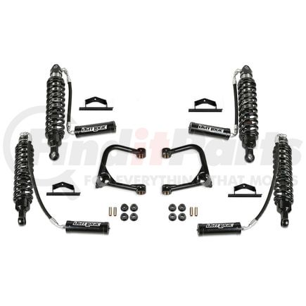 K2428DL by FABTECH - 4' UCA KIT W/BJ & DLSS RESI SHOCKS