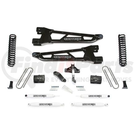 K2429 by FABTECH - 6' RAD ARM SYS W/COILS & PERF SHKS