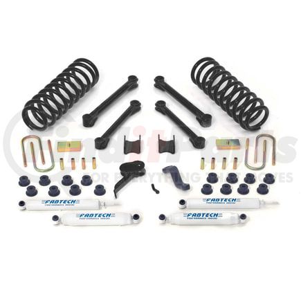 K3006 by FABTECH - Performance Lift System w/Shocks; w/Performance Shocks; 4.5 in. Lift;