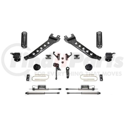 K3147DL by FABTECH - Radius Arm Lift System; 7 in. Lift; Incl. 2.25 DLSS Shocks;