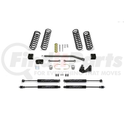 K4086M by FABTECH - Sport II Lift System; 3 in. Lift; w/Stealth Shocks;