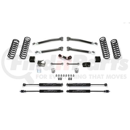 K4090M by FABTECH - Trail Lift System; 3 in. Lift; w/Stealth Shocks;