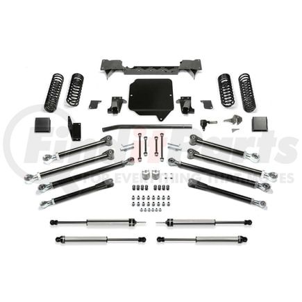 K4177DL by FABTECH - Crawler Lift Kit; 5 in. Lift w/Dirt Logic 2.25 Non Resi Shocks;