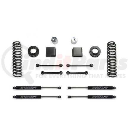 K4190M by FABTECH - Sport Lift System w/Shock; 3 in. w/Stealth Shocks;