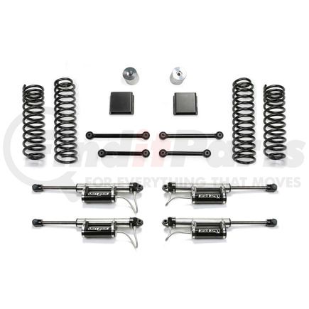 K4194DL by FABTECH - Sport II Lift System; 3 in. w/2.25DLSS Resi.; w/Drag Link Kit;