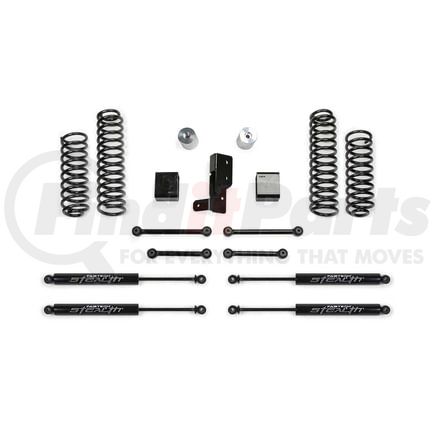 K4205M by FABTECH - Sport Lift System w/Shock; 3 in. w/Stealth Shocks;