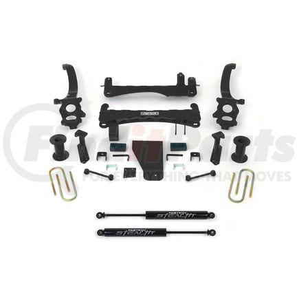 K6012M by FABTECH - Basic Lift System w/Shocks; 6 in. Lift; w/Rear Stealth Monotube Shocks;