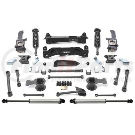 K7007DL by FABTECH - Performance Lift System w/Shocks; w/DLSS Shocks; 6 in. Lift;