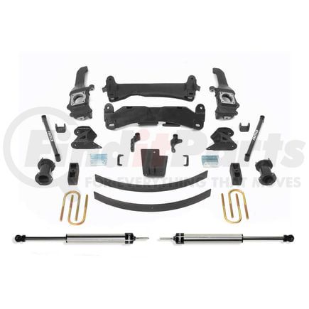 K7019DL by FABTECH - Basic Lift System w/Shocks; w/DLSS Shocks; 6 in. Lift;