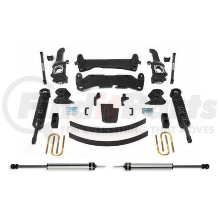 K7020DL by FABTECH - Performance Lift System w/Shocks; w/DLSS Shocks; 6 in. Lift;