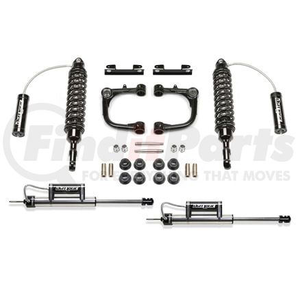 K7038DL by FABTECH - Uniball Control Arm Lift System; 3 in. Lift; Incl. Uniball Upper Control Arms System; Front Dirt Logic SS 2.5 Resi Coilovers; Rear Dirt Logic SS Resi Shocks;