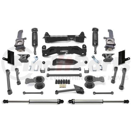 K7060DL by FABTECH - Performance Lift System w/Shocks; 6 in. Lift; w/Front Dirt Logic Resi 2.5/Rear 2.25 Shocks;
