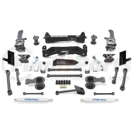 K7066 by FABTECH - Basic Lift System w/Shocks; 6 in. Lift; w/Performance Shocks; Box Kit; Spacers All Req. Hardware;