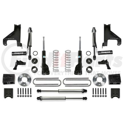 K9003DL by FABTECH - Coil Assist Kit; 1.5 in.; Front Bilstein B4 Struts w/Dirt Logic 2.25 Resi Auxiliary Shocks And Rear Dirt Logic 2.25 Shocks;