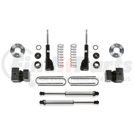 K9007DL by FABTECH - Coil Assist Kit; 1.5 in.; Front Bilstein B4 Struts And Rear Dirt Logic 2.25 Shocks;