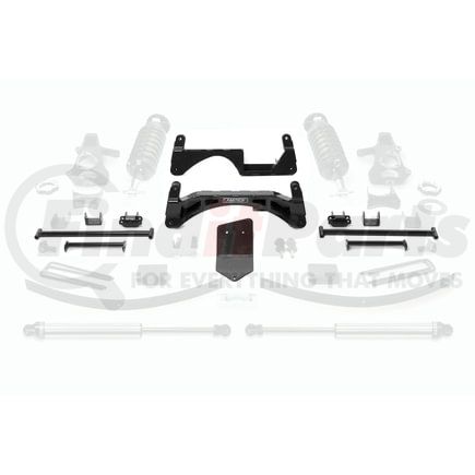 FTS21040BK by FABTECH - Component Box; Black; Box 1 of 2; For 6 in. Lift; For PN[K1024/K1018/K1019/K1115DL/K1024M/K1021DL/K1026DL/K1025DL];