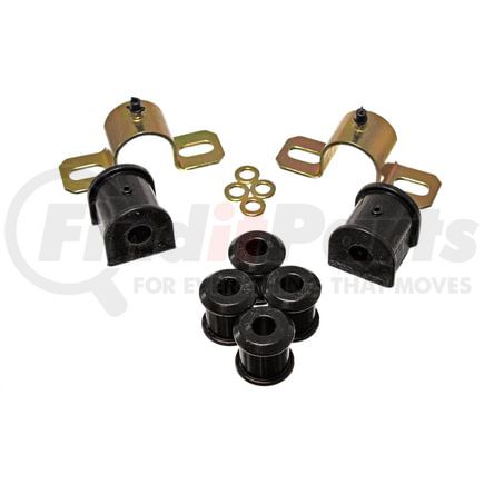 25111G by ENERGY SUSPENSION - Sway Bar Bushing Set; Black; Rear; Bar Dia. 16mm; Performance Polyurethane;