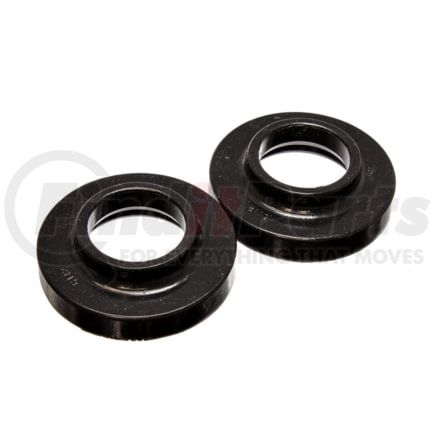 2-6101G by ENERGY SUSPENSION - Coil Spring Isolator Set; Black; 0.0 in. Lift; 2 Per Set; Performance Polyurethane;