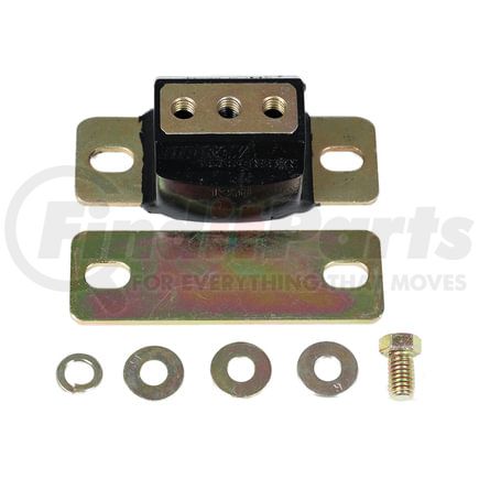 31142G by ENERGY SUSPENSION - Performance Transmission Mount; Black; Performance Polyurethane;