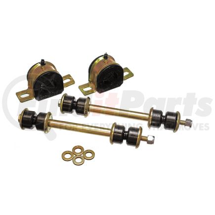 35214G by ENERGY SUSPENSION - Sway Bar Bushing Set; Black; Front; Bar Dia. 32mm; Incl. Sway Bar End Link Bushings; Performance Polyurethane;