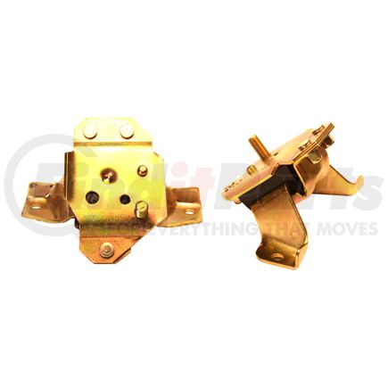 41122G by ENERGY SUSPENSION - Motor Mount Set; Black; Pair; Performance Polyurethane;