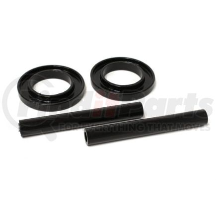 46102G by ENERGY SUSPENSION - Coil Spring Isolator Set; Black; Performance Polyurethane;