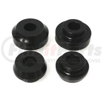 47110G by ENERGY SUSPENSION - Radius/Strut Arm Bushing Set; Black; Performance Polyurethane;
