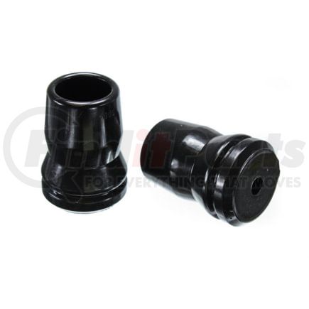 5.6107G by ENERGY SUSPENSION - Bump Stop Set; Black; Rear; Must Reuse All Metal Hardware; Incl. 2 Per Set; Performance Polyurethane;
