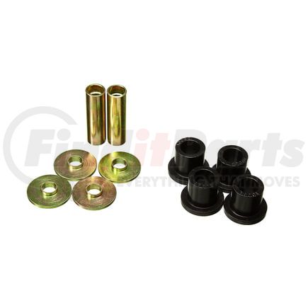 810106G by ENERGY SUSPENSION - Rack And Pinion Bushing Set; Black; Performance Polyurethane;